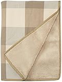 Jax and Bones Buffalo Check Blanket - Large - Puddy [並行輸入品]