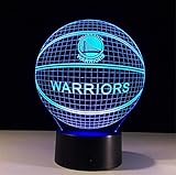 Lucky clover-a Basketball / Football / Shark 3d表示ランプモデルOptical Illusion LED夜ライト、7色タッチ/リモートコントロールランプク
