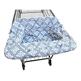 Jj Cole Shopping Cart Cover Blue Iris by JJ Cole