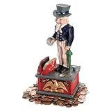 デザイントスカーノUncle Sam Mechanical貯金箱
