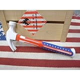 ハンマー アメリカン USA FLAG 金づち 星条旗 フラッグ 白ヘッド アメリカン雑貨