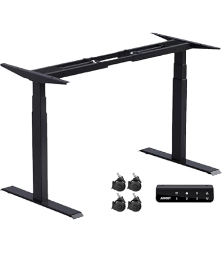ERGOMAKER 電動昇降デスク 脚のみ 黒 Amazon | Ergomaker 昇降デスク 脚のみ 電動式昇降デスクフレーム