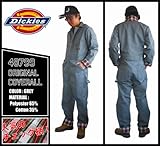 【Dickies】ディッキーズ 長袖 つなぎ ツナギ カスタム カバーオール ｢GRAY｣「チェック柄」