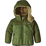 【正規取扱店製品】patagonia パタゴニア ベビーリバーシブルトリブルズフーディ 61160 ダウンストリームドビー：グレイズグリーン 5T