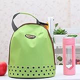 Mutell（TM）女性の子供たち男性の大人のためのポータブルクーラーランチボックスBagTote断熱キャンバスランチバッグ熱食品ピクニック弁当ランチバッグ