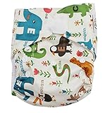 SUNNY BABY おむつカバー 布おむつ フリーサイズ サイズ調節可 テープ式 ZOO [並行輸入品]