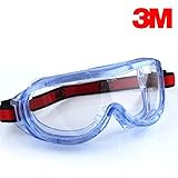 3M 1623AFアンチフォグ安全メガネ防風防塵風が耐性保護メガネをスクラッチ