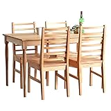 arne ダイニングテーブルセット ダイニングテーブル ダイニングチェア 4人用 Queen 120T DC-01 5点