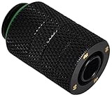 Bitspower G1/4インチ スレッド 内径8mm 外径10mm チューブ用 ロータリー圧縮 フィッティング(継手) マットブラック