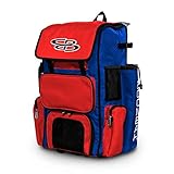 Boombah Rolling Superpack野球/ソフトボールギアバッグ – 23 – 1 / 2 " x 13 – 1 / 2 " x 9 – 1 / 2 " – 52色伸縮ハンドルと – H