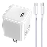 LOOF PD対応 20W ACアダプター ケーブル セット Type C USB C USBC 出力 アダプター スマホ 充電器 スマホ スマートフォン iPhone アンドロイド モバイル AC充電器 USB 電源アダプタ グローバル 海外 [シアーホワイト]