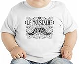 Moustache オーガニックベビーTシャツ 12 - 18 Months