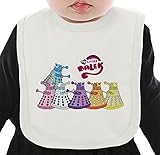 My Little Dalek Extermination is Magic ネクタイを有する有機ビブ Medium