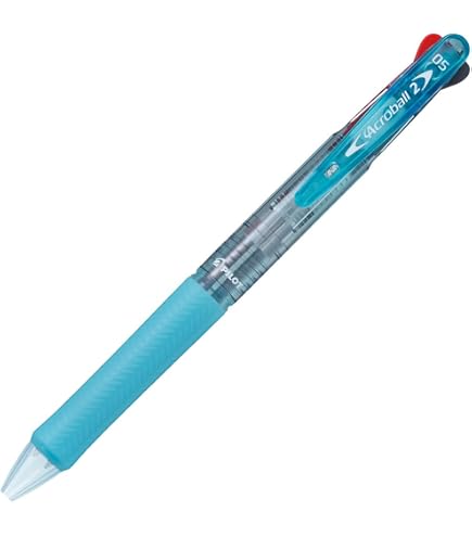 Amazon.co.jp: 赤と青インクの2色ボールペン、ノック式ボールペン、速