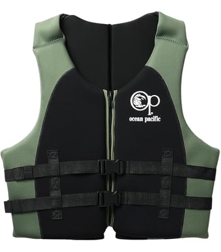 Amazon | QUIKSILVER USCG承認メンズライフジャケット、軽量ライフ