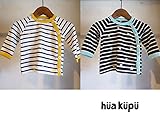 hua kupu(フアクプ) FULL OPEN ロンT (70-80) Tシャツ 70,オフホワイト/ブルー