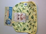Tidy Turtle Easy Wipe Bib (yellow with frogs) by Tidy Turtle