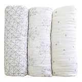 エイデン アンドアネイ Aden+Anais メタリック クラシック スワドル 3枚セット　シルバーデコ4506 [並行輸入品]