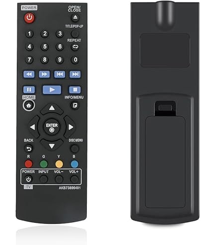 Amazon | AKB75135401 交換用リモコン LGブルーレイディスクDVD