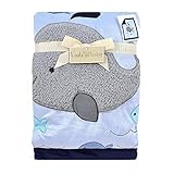 Koala Baby Blue Whale Jumbo Blanket by Triboro Quilt