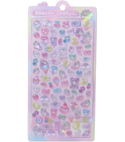 Amazon | クーリア シール ボンボンドロップシール きぐるみボンボン