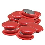 Mag(マグエックス) 掲示・メモ留め用 マグネットカラーボタン 徳用 Φ30mm 赤 12個入 MFCB-30-12P-R