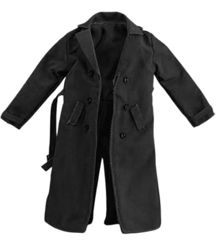 Amazon.co.jp: 1/12スケール素体服 4色ダブルブレストミッドレングス