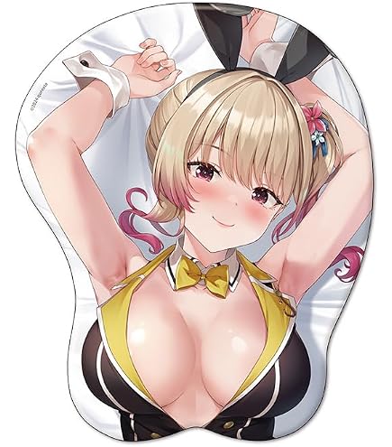 Amazon.co.jp: バニーガーデン 描き下ろしおっぱい（立体）マウス