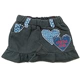 【秋冬物】 CHILD CHAMP(チャイルド チャンプ) スラブ裏毛ハートAp裾フリルスカート 95cm /SK NO.C-86153407