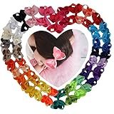 ncmamaベビー女の子ブティックグログランリボンヘアリボンBigワニクリップfor Teens Kids 4 inch 4327888373