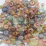 ビーズ ミックス 60g入 アンティーク 手芸 アクセサリー パーツ アクリルビーズ ハンドメイド (ミックスC) ND-0341-R06-mix-C