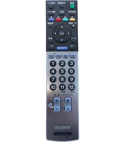 Amazon | テレビリモコン RM-JD008 for SONY ソニーリモコン KDL