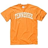 テネシー州テネシーボランティア基本的なアーチTシャツ – オレンジ L