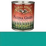 General Finishes, Patina Green Milk Paint Pint [並行輸入品]