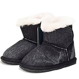【日本正規品】emu(エミュ/エミュー) ベビー キッズ ムートンブーツ Toddle-Denim 16.5cm