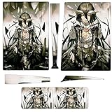 PS5 スキンシール オーバーロード アルベド PS5 Sticker ディスク版 PlayStation 5 スキンシール 保護カバー 本体 コントローラー スキンフィルム カバー ステッカー 指紋防止 撥油 保護シール 全面保護 プレイステーション 5 側面対応＆両面対応 簡単取付 スリム ぴったり アニメ 人気 旅行用 贈り物