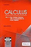 Calculus, Vol. 1: One-Variable Calculus, with an Introduction to Linear Algebra