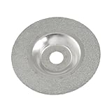 uxcell 研磨材　ダイヤモンドディスク　ガラス研削工具　金属　ダイヤモンド粒子　　100mm x 15mm