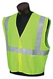 Jackson Safety ANSI Class 2 Standard Style Mesh Polyester Safety Vest with Silver Reflective by Jack