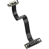 10Gtek PCIE 3.0 延長ケーブル X1 to X1 オス-メス スロット 90°to 90° ライザーケーブル ライザーカード エクステンダーケーブル 干渉防止EMI素材 10cm (P311MF5510)