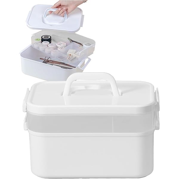 Amazon.co.jp: ネイル収納ボックス ポータブル 多目的
