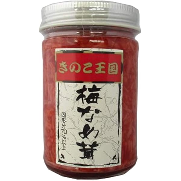 うめきのこ Amazon.co.jp: きのこ王国 梅なめ茸 400g : 食品・飲料・お酒