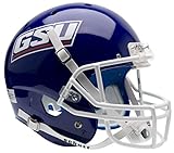 NCAAレプリカフットボールヘルメットSchuttジョージア州パンサーズフルサイズ – ネイビーブルー