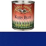 General Finishes PK Milk Paint, 1 pint, Klein Blue [並行輸入品]