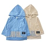 La Chiave パーカー(80～130cm)キムラタンの子供服 ライトベージュ 120 (53215x53415-151b)