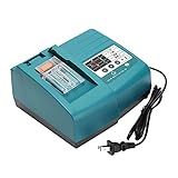 Fenteer 電動工具バッテリ充電器　マキタ BL1830 BL1840 BL1815用 互換性　リチウムイオンバッテリ用　急速充電　充電インジケーター付き　DC18RC　　