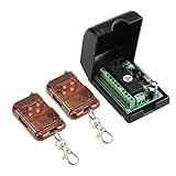 OWSOO 433Mhz RF 4CHワイヤレスリモーコンスイッチ 長距離100M RFトランスミッタリモーコン 1527チップ