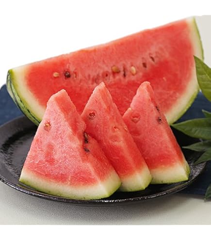 Amazon.co.jp: 山下屋荘介 松本ハイランド すいか [ 2Lサイズ / 7kg