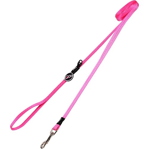Rogz Classic Reflective Dog Lead Pink Small