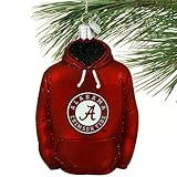 NCAAアラバマCrimson TideガラスHoodieオーナメント